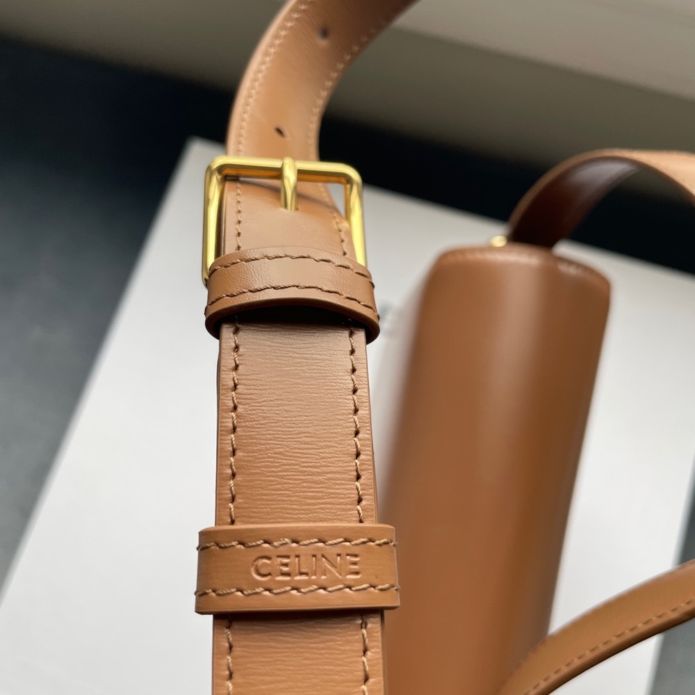 Celine Classique Triomphe Bag in Bronze - Picture 4 of 10